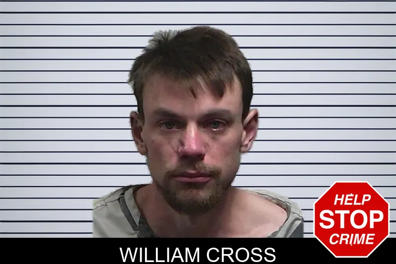William Cross mugshot