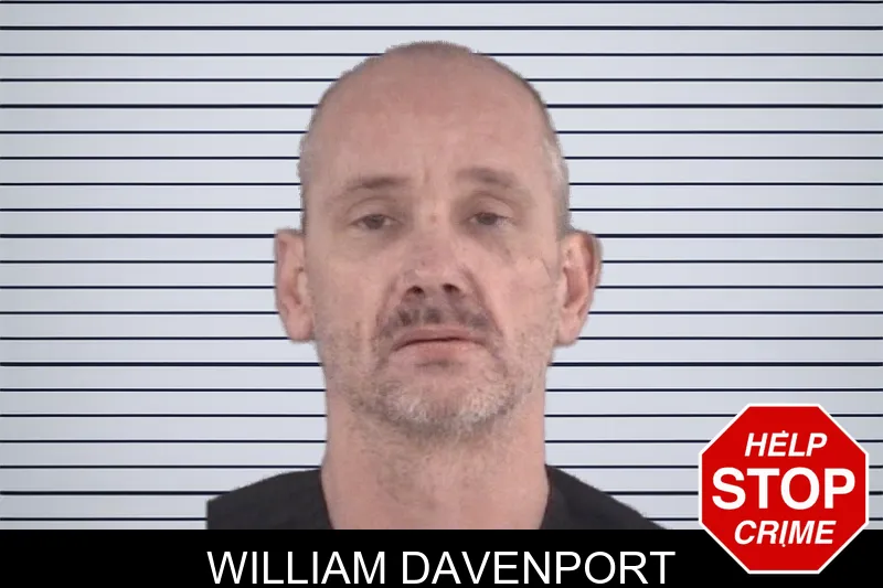 William Davenport mugshot