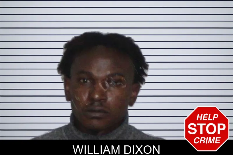 William Dixon mugshot