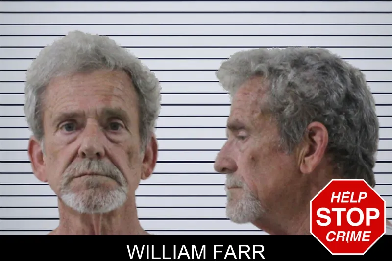 William Farr mugshot – Houston County , Georgia William Farr mugshot