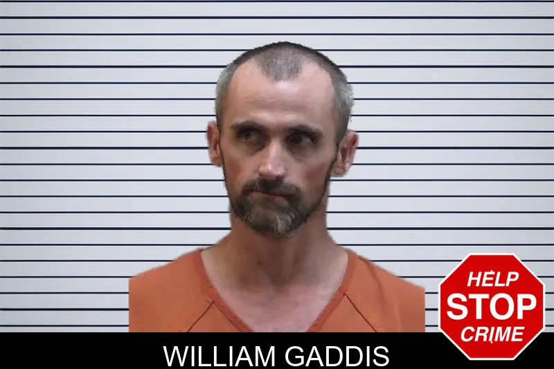 William Gaddis mugshot