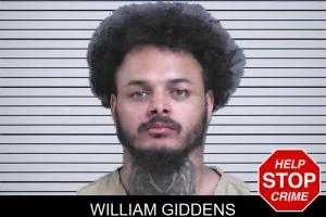William Giddens mugshot