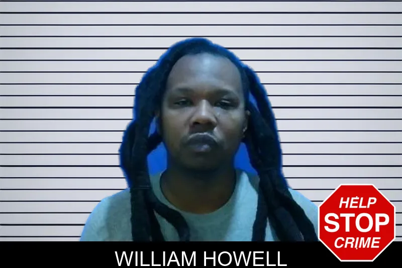 William Howell mugshot