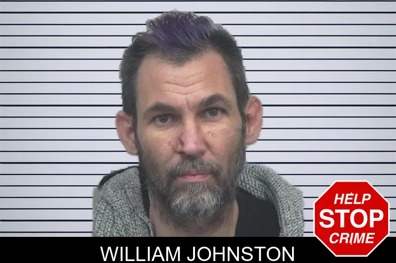 William Johnston mugshot