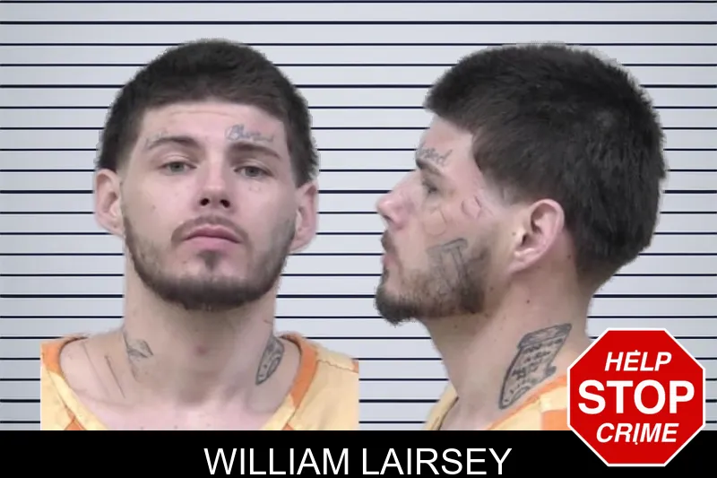 William Lairsey mugshot