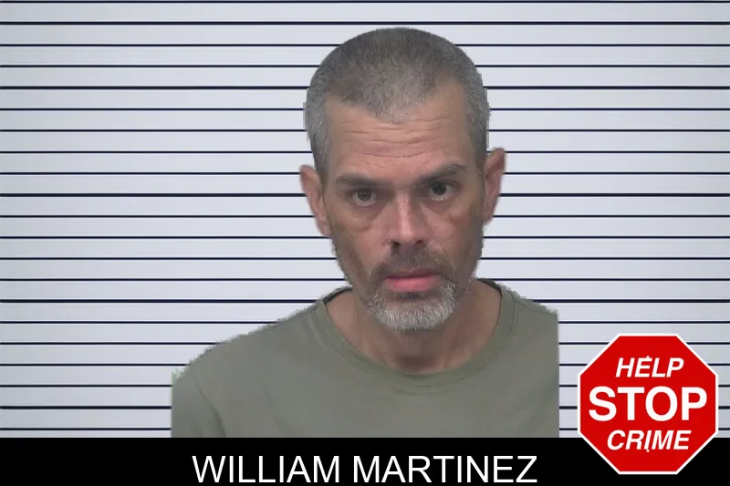 William Martinez mugshot