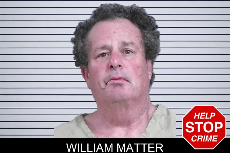 William Matter mugshot