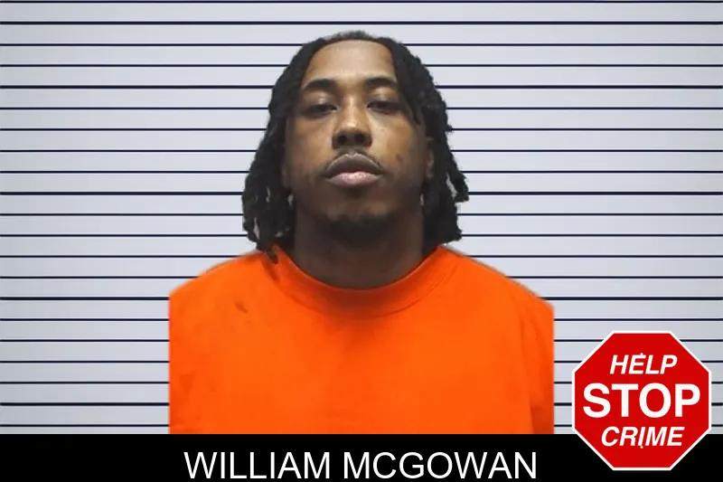 William McGowan mugshot
