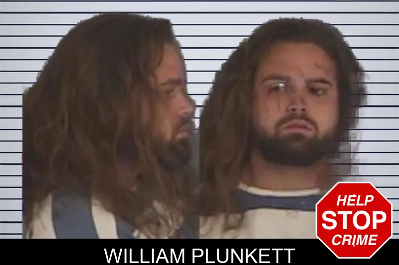 William Plunkett mugshot