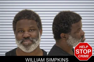 William Simpkins mugshot