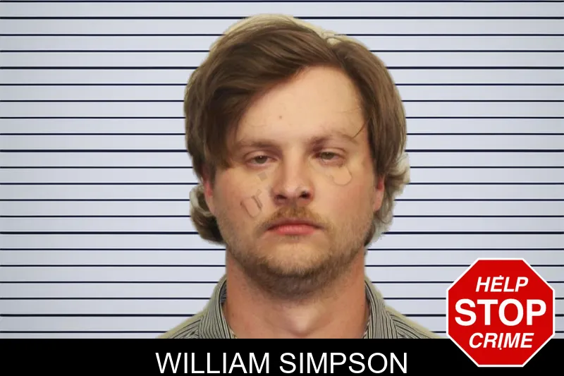 William Simpson mugshot