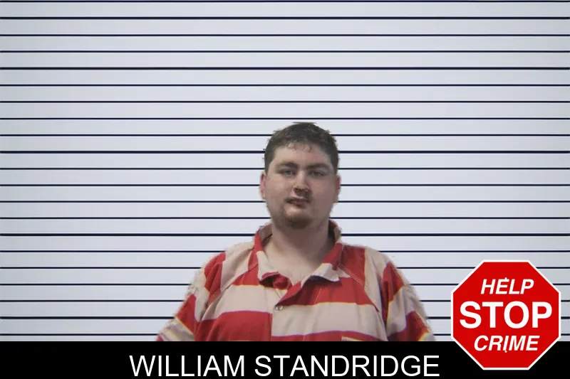 William Standridge mugshot