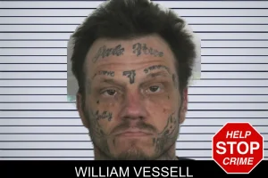 William Vessell mugshot