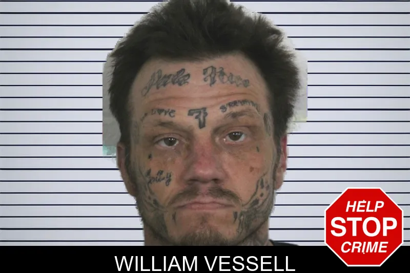 William Vessell mugshot