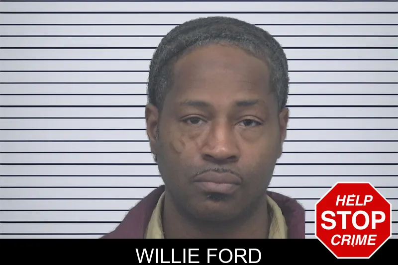 Willie Ford mugshot
