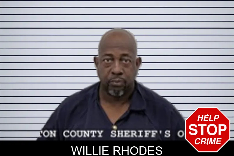 Willie Rhodes mugshot