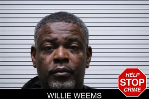 Willie Weems mugshot