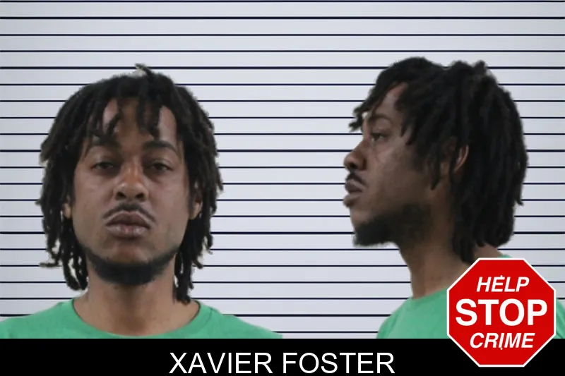 Xavier Foster mugshot