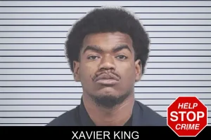 Xavier King mugshot