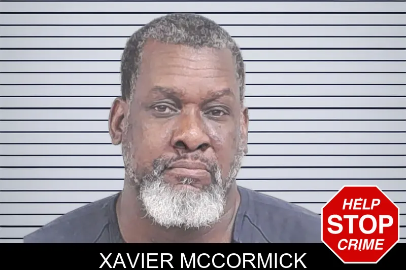 Xavier McCormick mugshot
