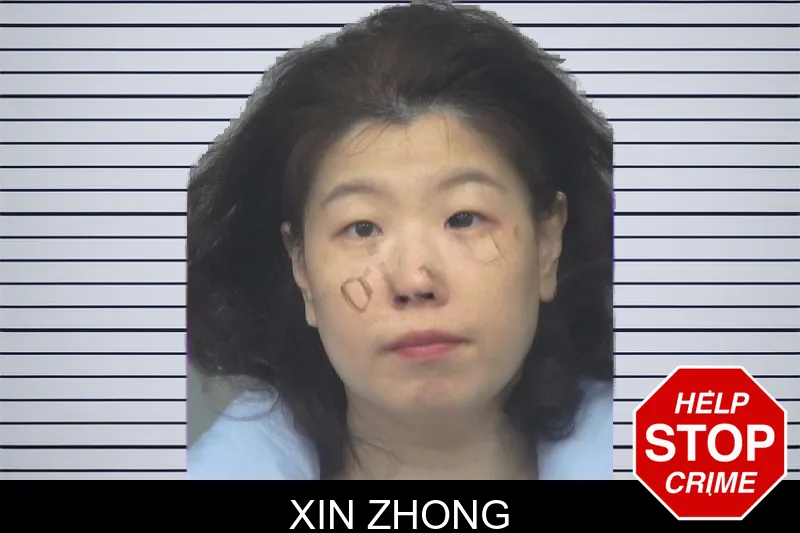 Xin Zhong mugshot