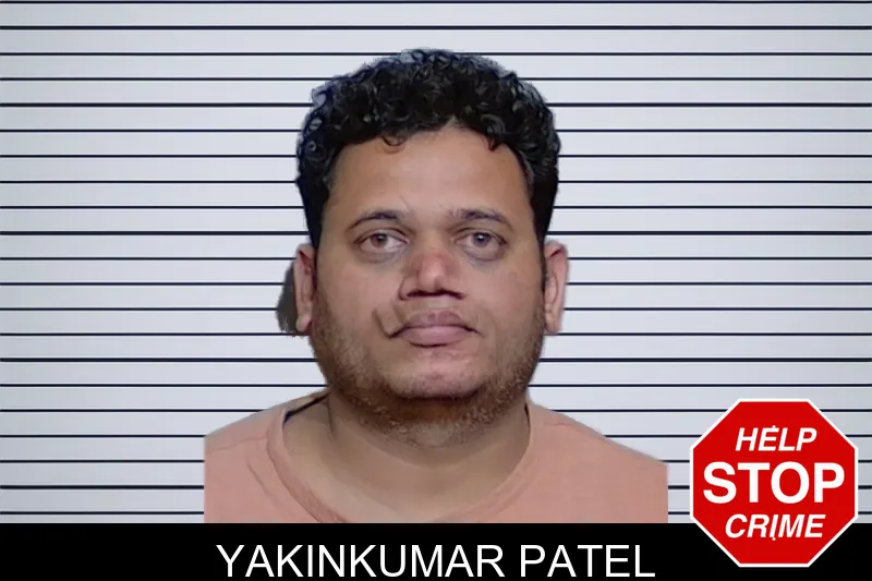 Yakinkumar Patel mugshot