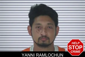 Yanni Ramlochun mugshot