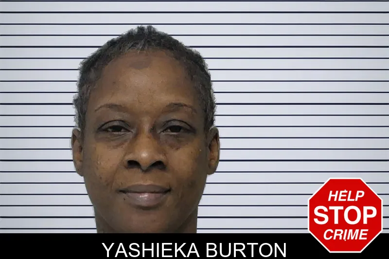 Yashieka Burton mugshot