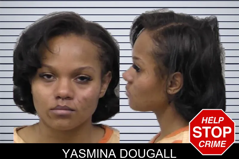 Yasmina Dougall mugshot