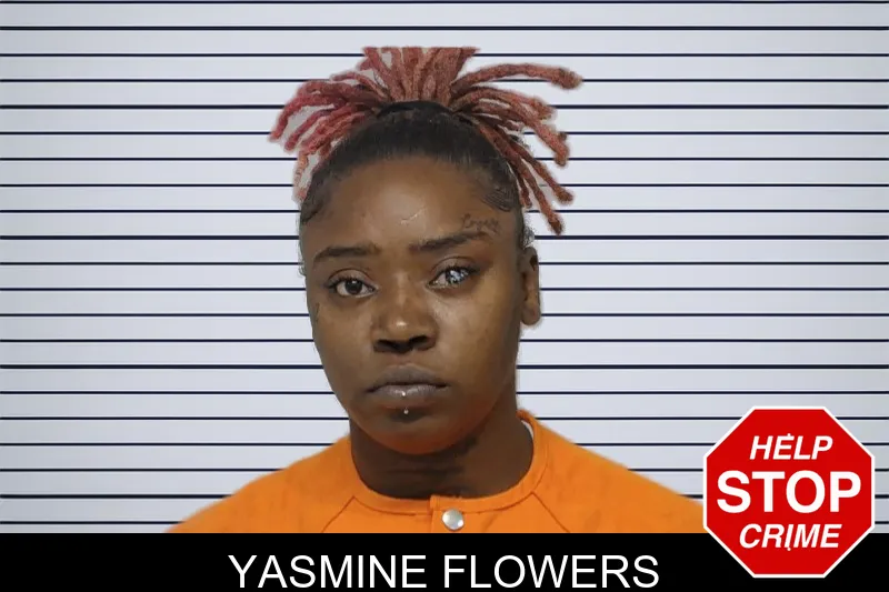 Yasmine Flowers mugshot – Bibb County , Georgia Yasmine Flowers mugshot