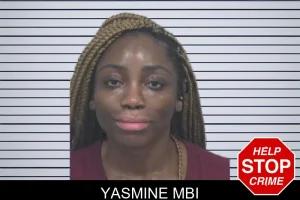 Yasmine Mbi mugshot