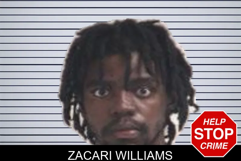 Zacari Williams mugshot