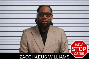Zacchaeus Williams mugshot