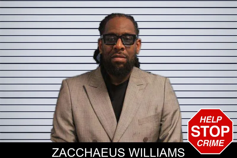 Zacchaeus Williams mugshot