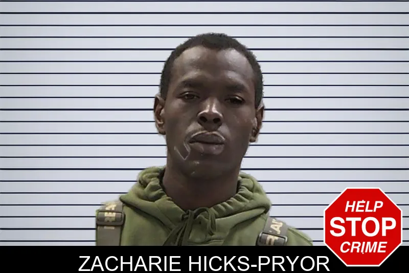 Zacharie Hicks-Pryor mugshot