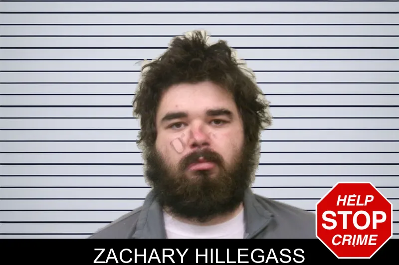 Zachary Hillegass mugshot