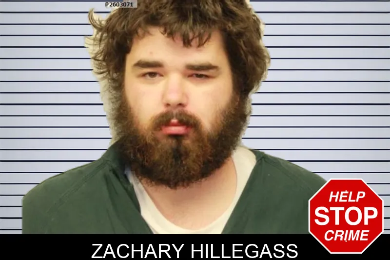 Zachary Hillegass mugshot