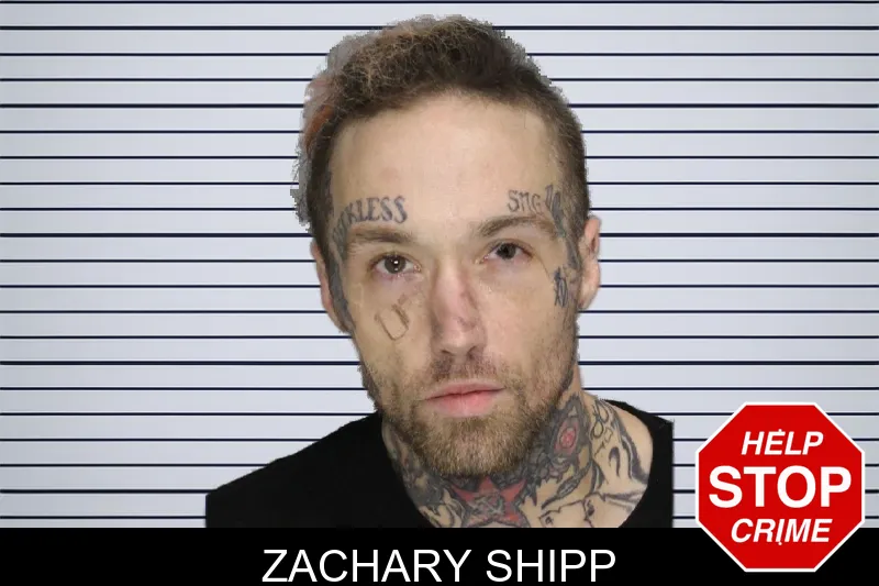 Zachary Shipp mugshot