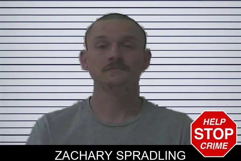 Zachary Spradling mugshot