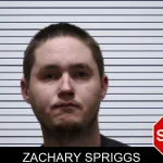 Zachary Spriggs mugshot