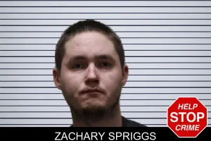 Zachary Spriggs mugshot