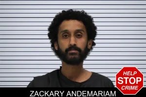 Zackary Andemariam mugshot