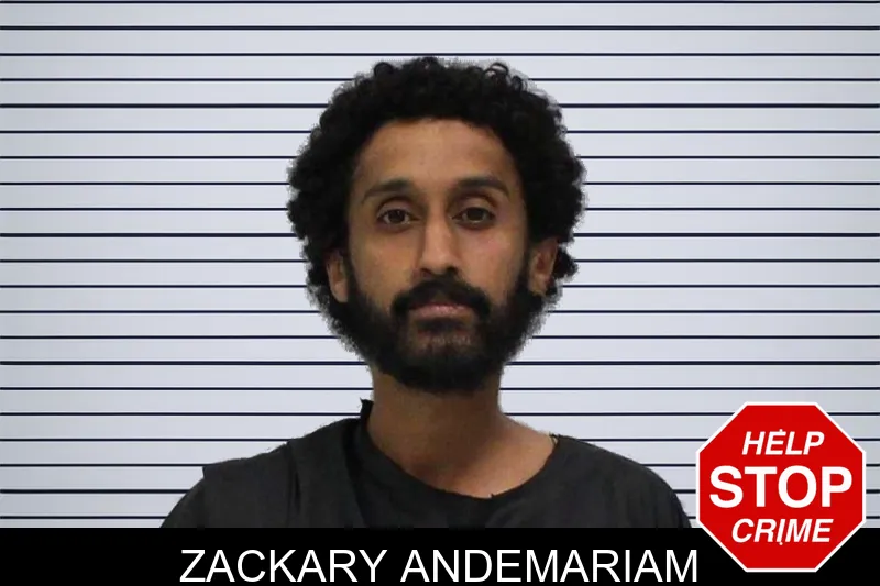 Zackary Andemariam mugshot