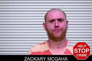 Zackary McGaha mugshot