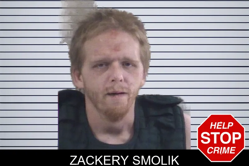 Zackery Smolik mugshot