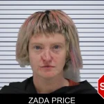 Zada Price mugshot