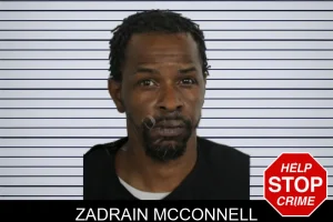 Zadrain McConnell mugshot