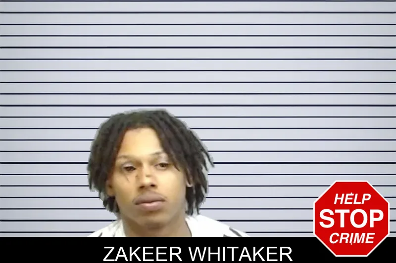 Zakeer Whitaker mugshot
