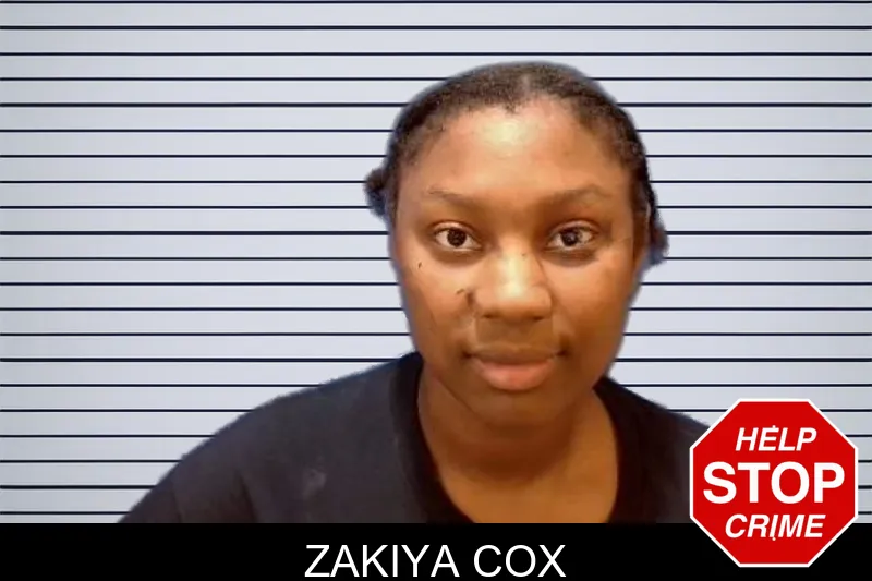 Zakiya Cox mugshot