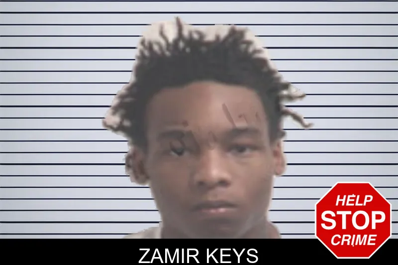 Zamir Keys mugshot